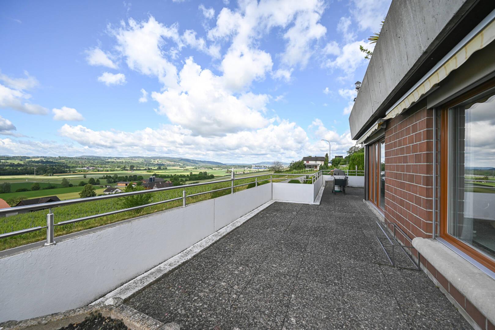 Terrasse mit Panoramablick