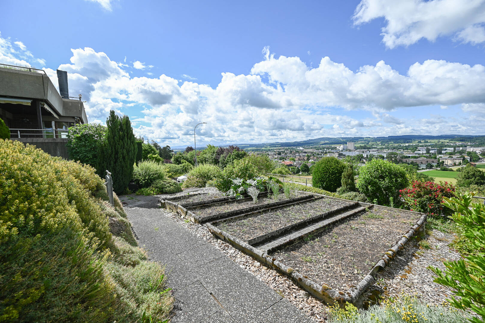 Hanggarten mit Panoramablick
