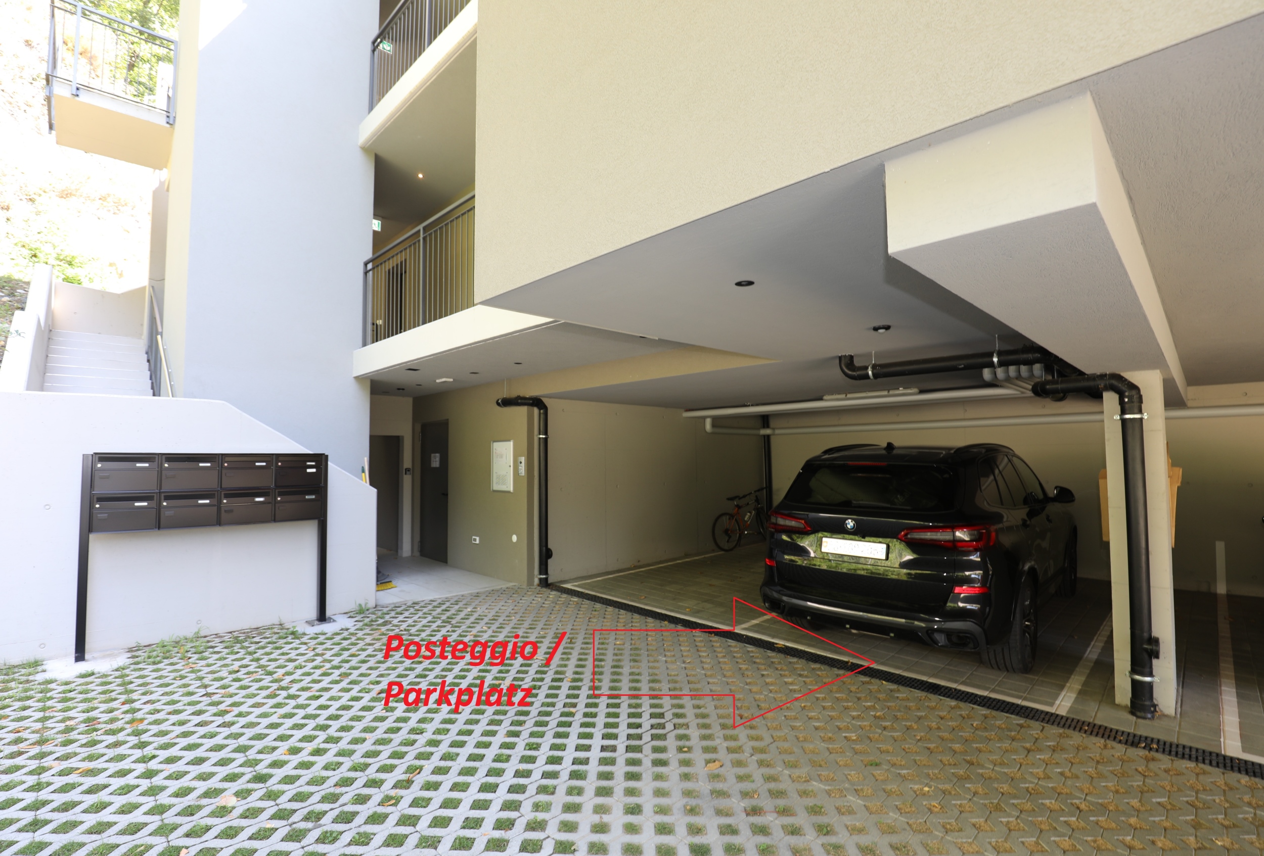 Tiefgarage mit Stellplatz
