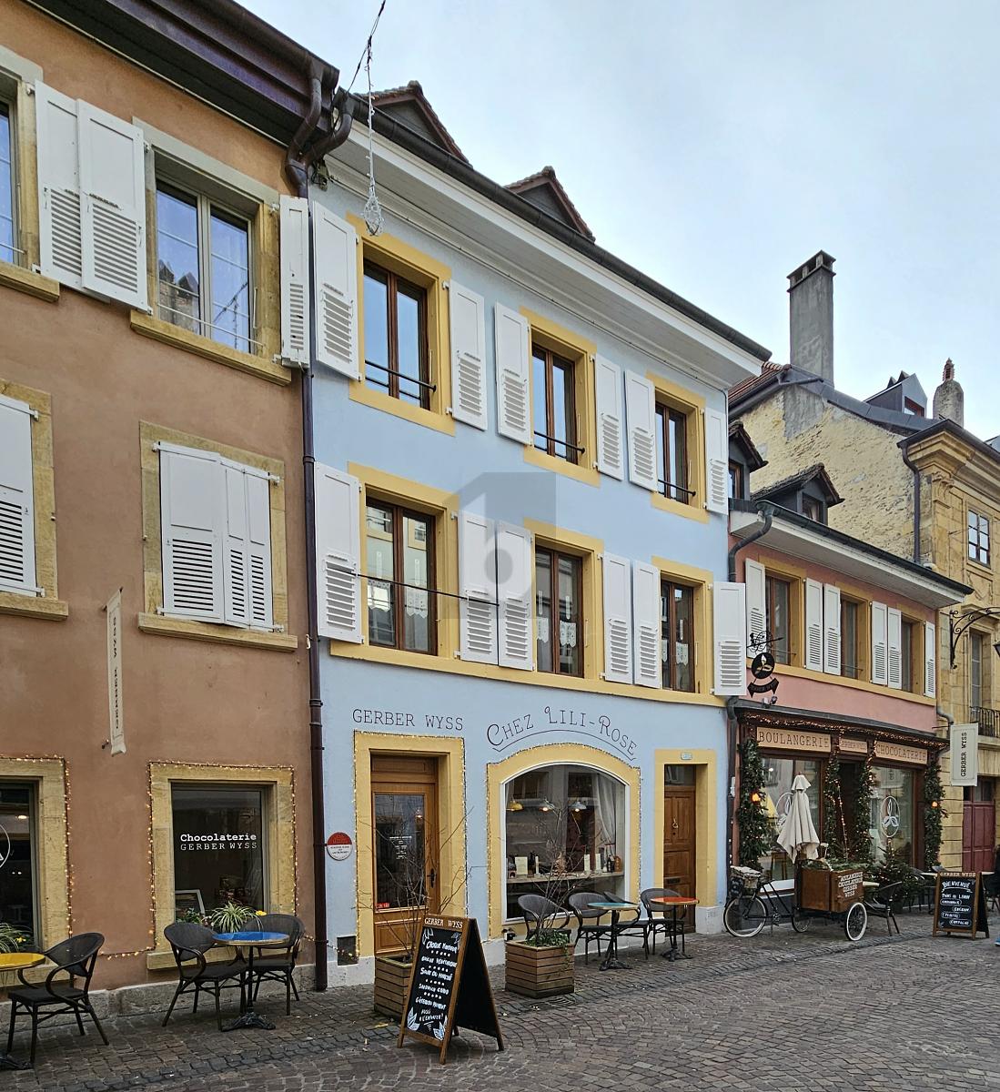 INTERESSANTE RENDITE IM STADTZENTRUM MIT GARTEN – Yverdon-les-Bains