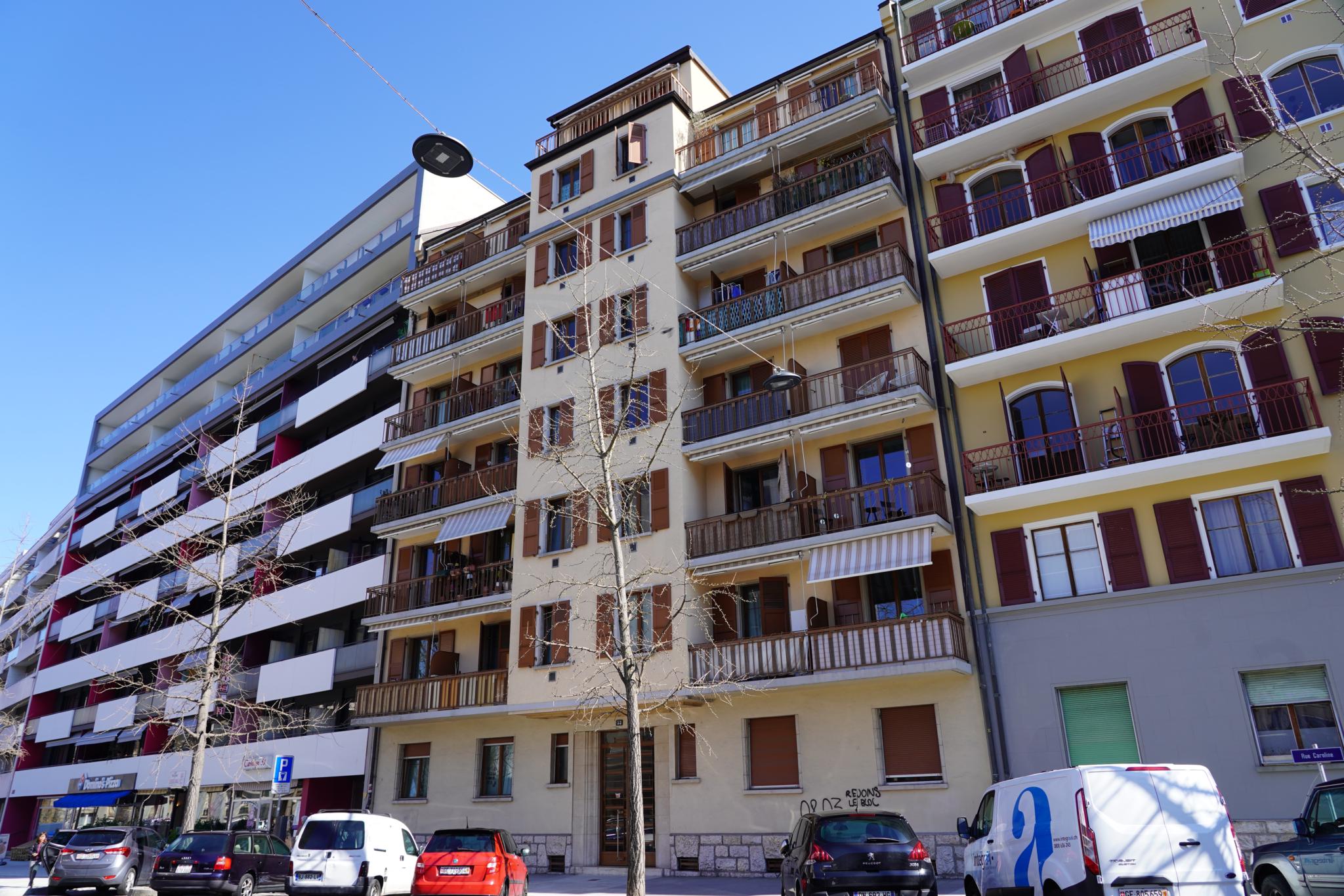 2-Zimmerwohnung im 4. Stock – Carouge